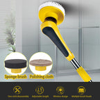 Electric Spin Scrubber Powerful Cordless Cleaning Brush for Bathroom..