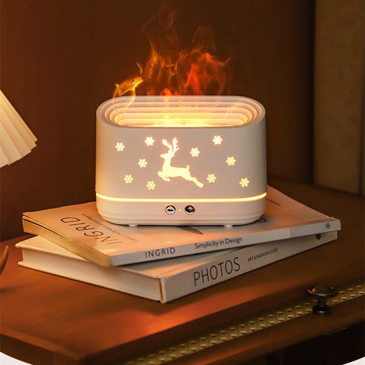 Elk Flame Humidifier This Diffuser offers  for Christmas Atmosphere...
