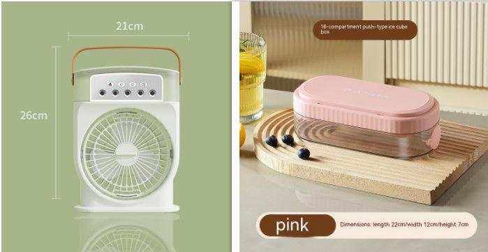 Portable USB Air Conditioner Mini Personal Cooling Fan for Home Office