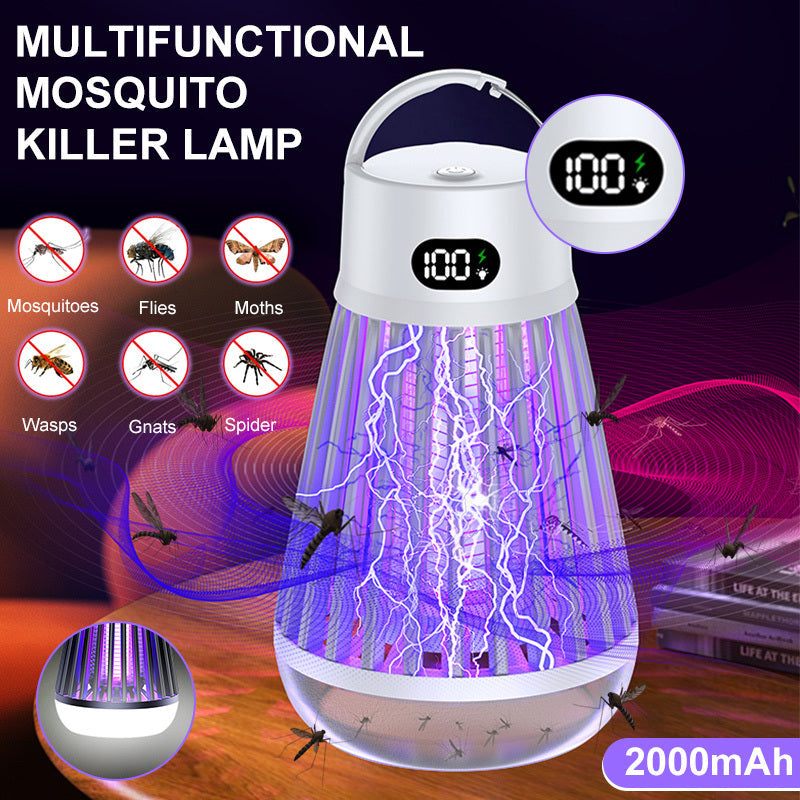 Digital Display Mosquito Killer Lamp - The Safe Effective Outdoor Trap