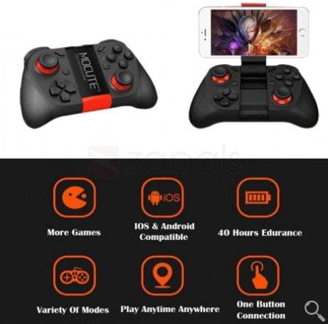 Mobile Game Controller for Android/iOS/PC - Long & Strong Battery Life