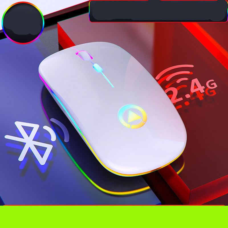 Wireless charging Bluetooth mouse - with a sleek  Ultimate Efficiency.