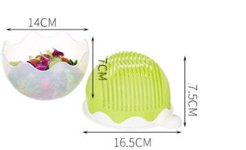 Creative Salad Cutter - Safe and Easily Cut Fruits & Vegetables Safely