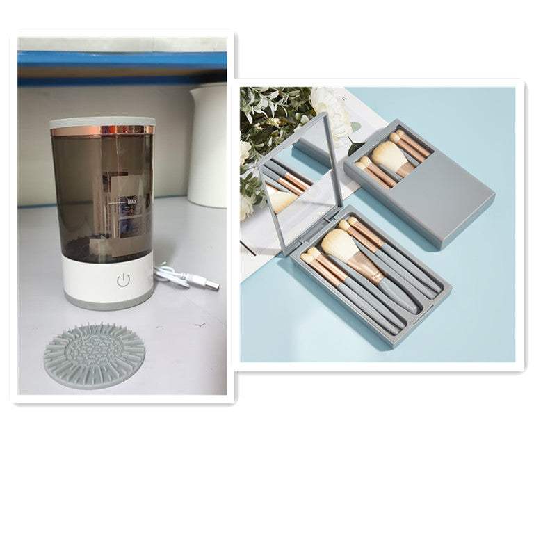 Women Eye Shadow Brush Cleaner - is a Portable Electric Makeup Tool...