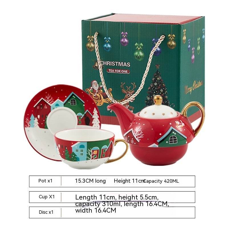 Ins Christmas Ceramic Cup --- The Safe Festive Ceramic Kitchen Gadgets