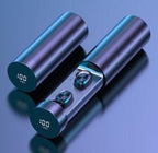 Wireless Dual Ear Wireless Bluetooth Headset with Charging Case Chip..