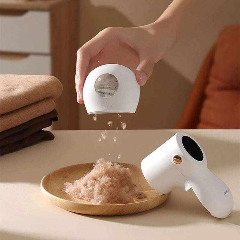 Lint Remover Electric Rechargeable Fabric Shaver for Clothes, Sweaters