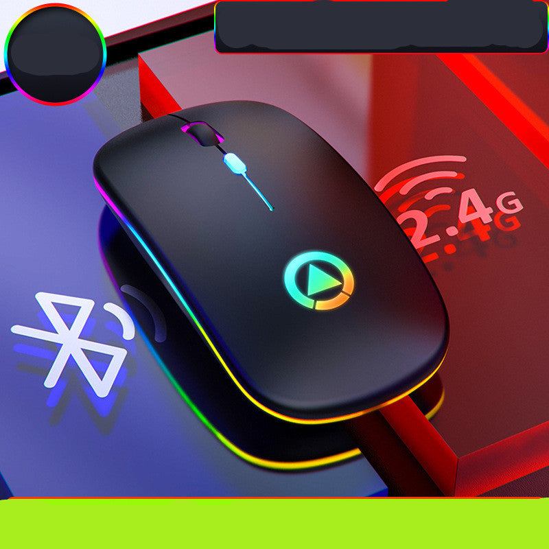 Wireless charging Bluetooth mouse - with a sleek  Ultimate Efficiency.