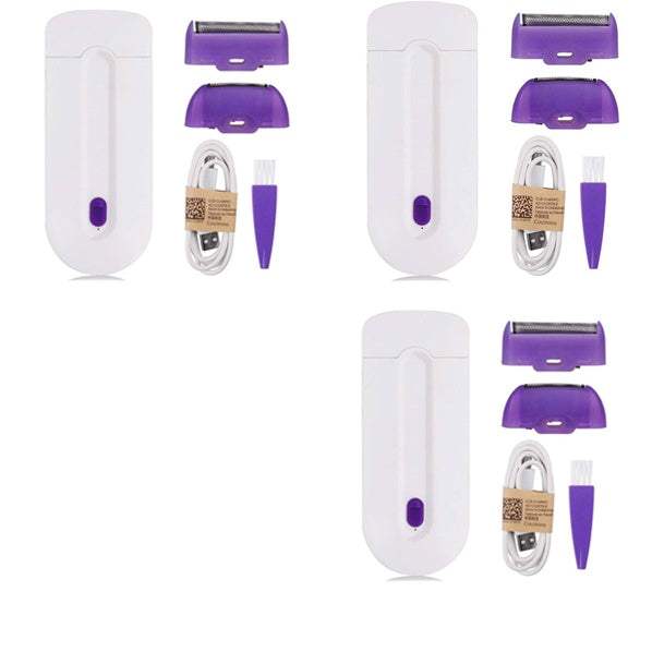 Induction Type Lady Hair Removal Device -- Painless Epilator Shaver ..
