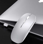 Wireless Mouse Rechargeable Mute –Silent Click & strong USB-C Charging