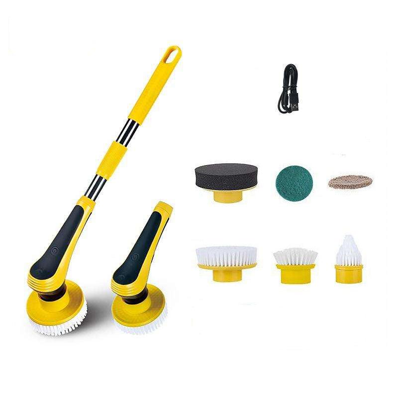 Electric Spin Scrubber Powerful Cordless Cleaning Brush for Bathroom..