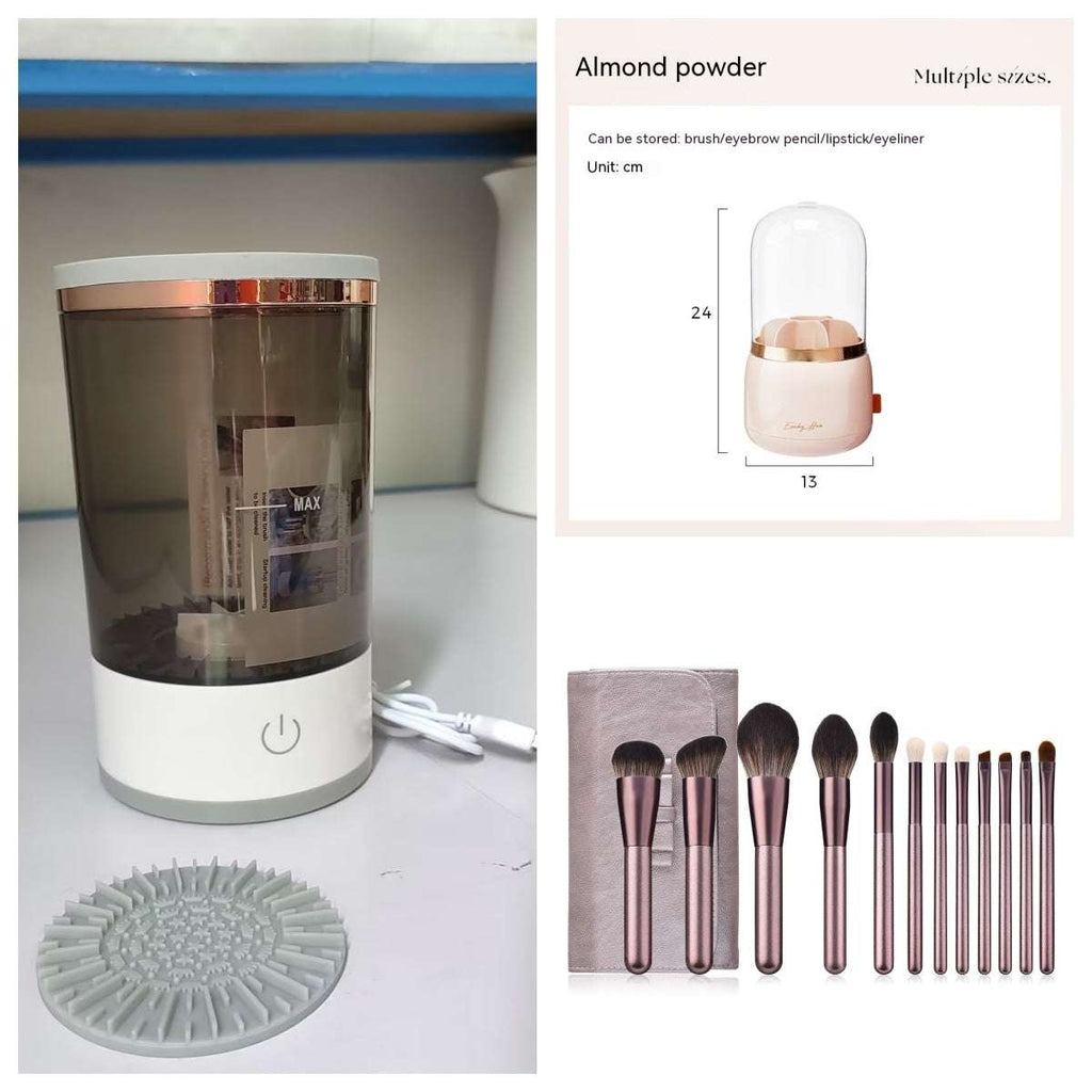 Women Eye Shadow Brush Cleaner - is a Portable Electric Makeup Tool...