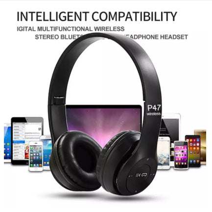 P47 Wireless Gaming Headset - Strong, Bluetooth 4.1, Stereo Sound.....