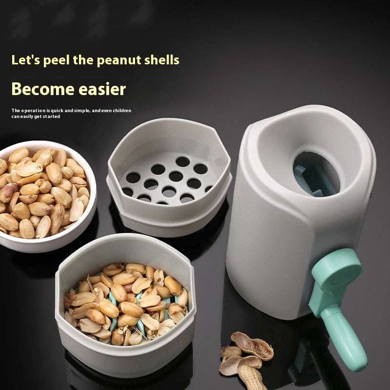 Automatic Peanut Sheller --- Safe &  Lazy Kitchen Gadget for Home Use.