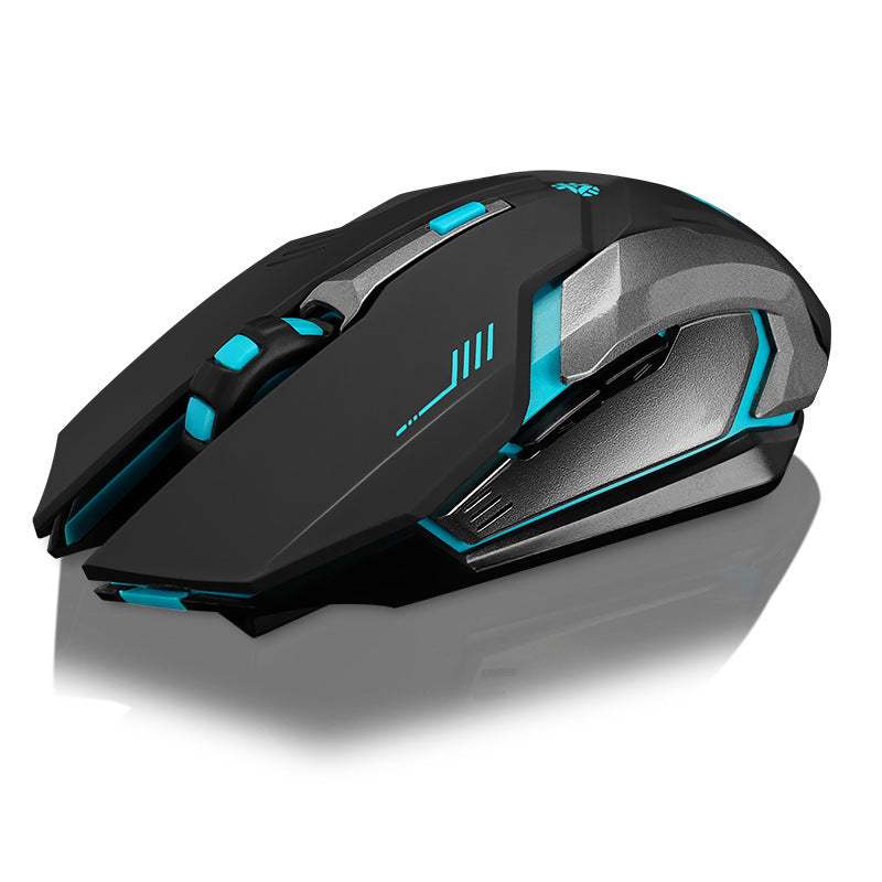 Wireless Rechargeable Mouse -Silent, Slim & Portable with USB Receiver