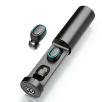 Wireless Dual Ear Wireless Bluetooth Headset with Charging Case Chip..