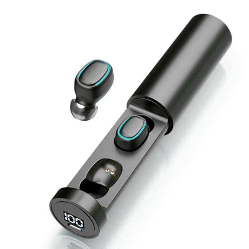 Wireless Dual Ear Wireless Bluetooth Headset with Charging Case Chip..