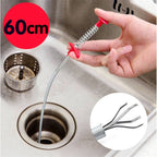 Sewer Dredge Spring Pipe - To Safely Clear Kitchen Sink Clogs Easily .