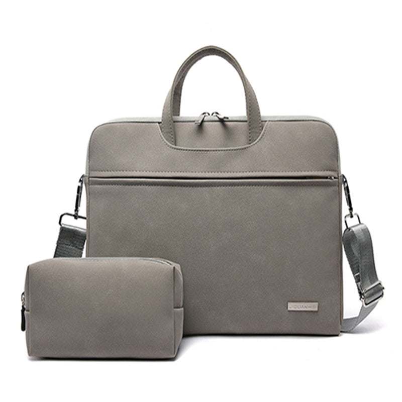 PU Leather Women Laptop Bag Stylish Professional Tote for Work, Travel