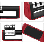 Professional Knife Sharpener - 3 Safe and Easy Stages Diamond Tools ..
