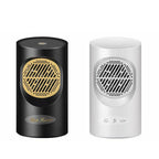 Mini heater home with unique spiral design for rapid heating and low noise.