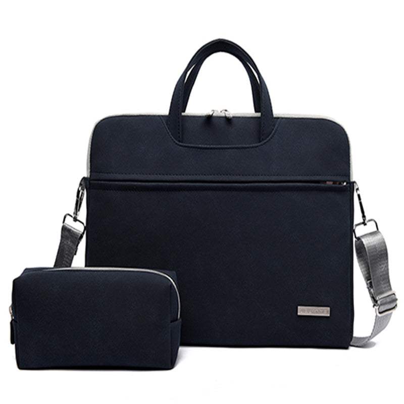 PU Leather Women Laptop Bag Stylish Professional Tote for Work, Travel