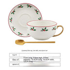 Ins Christmas Ceramic Cup --- The Safe Festive Ceramic Kitchen Gadgets