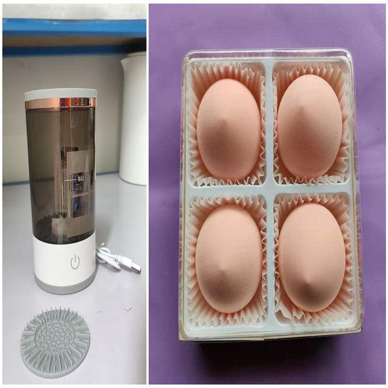Women Eye Shadow Brush Cleaner - is a Portable Electric Makeup Tool...