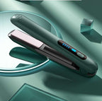 Wireless Hair Straightener Cordless Rechargeable Travel-Friendly Styl.