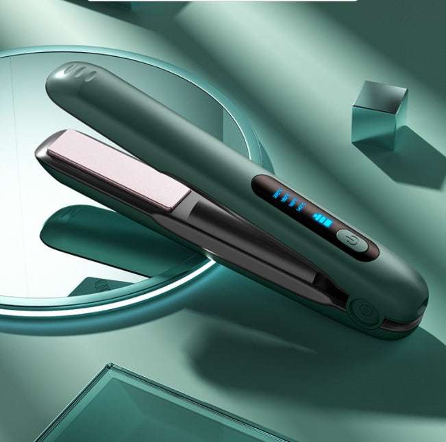 Wireless Hair Straightener Cordless Rechargeable Travel-Friendly Styl.