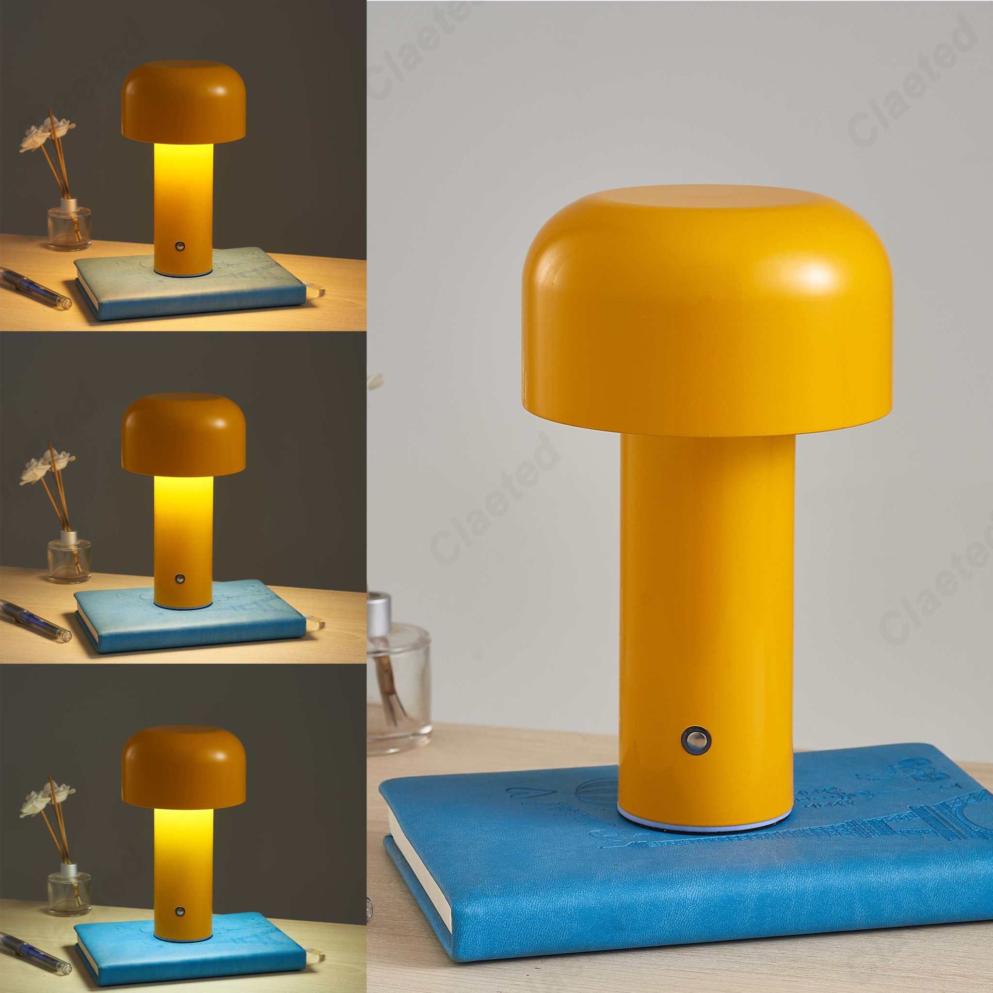 Designer Mushroom Table Lamp Modern Ambient Lighting strong for rooms 