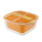 Double Deck Drain Basket --- The Safe Household Storage, easy to use .