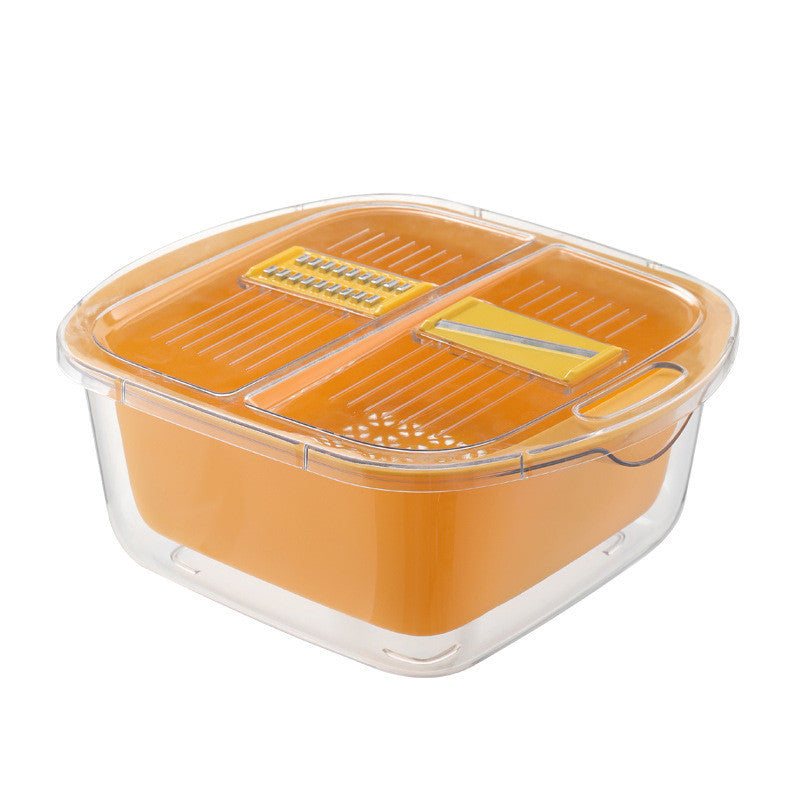 Double Deck Drain Basket --- The Safe Household Storage, easy to use .