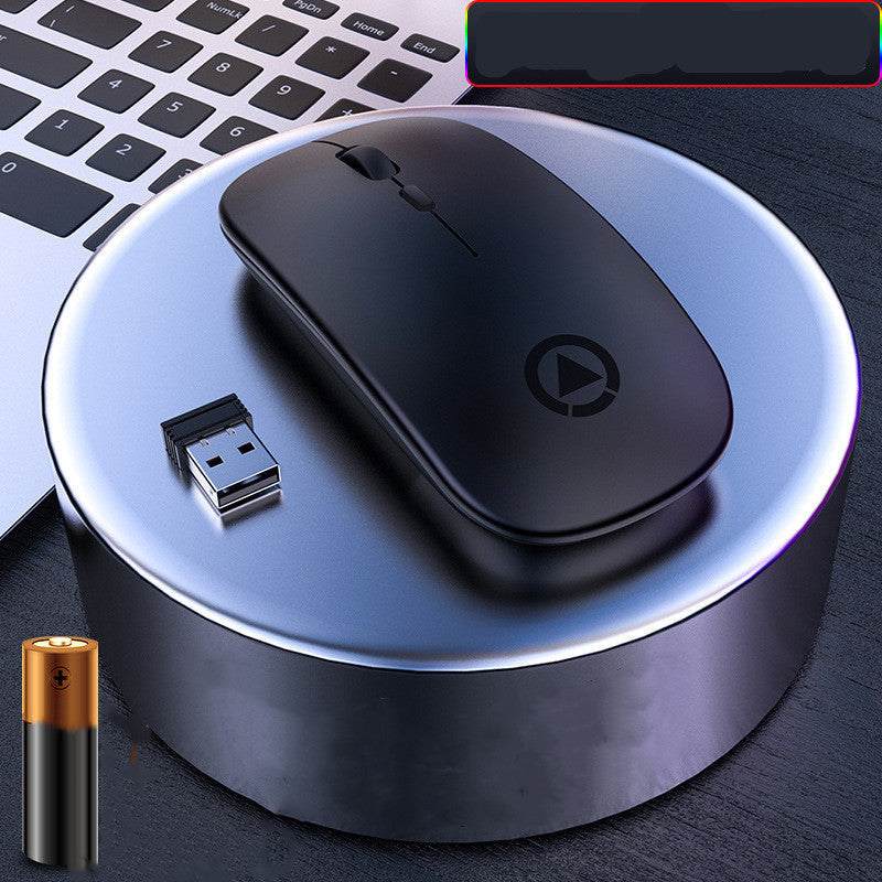 Wireless charging Bluetooth mouse - with a sleek  Ultimate Efficiency.
