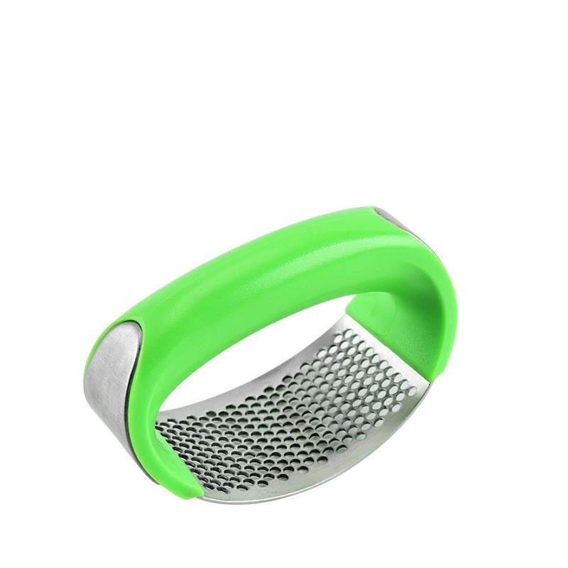 Stainless Steel Garlic Press – Heavy-Duty Rustproof Garlic Crusher....