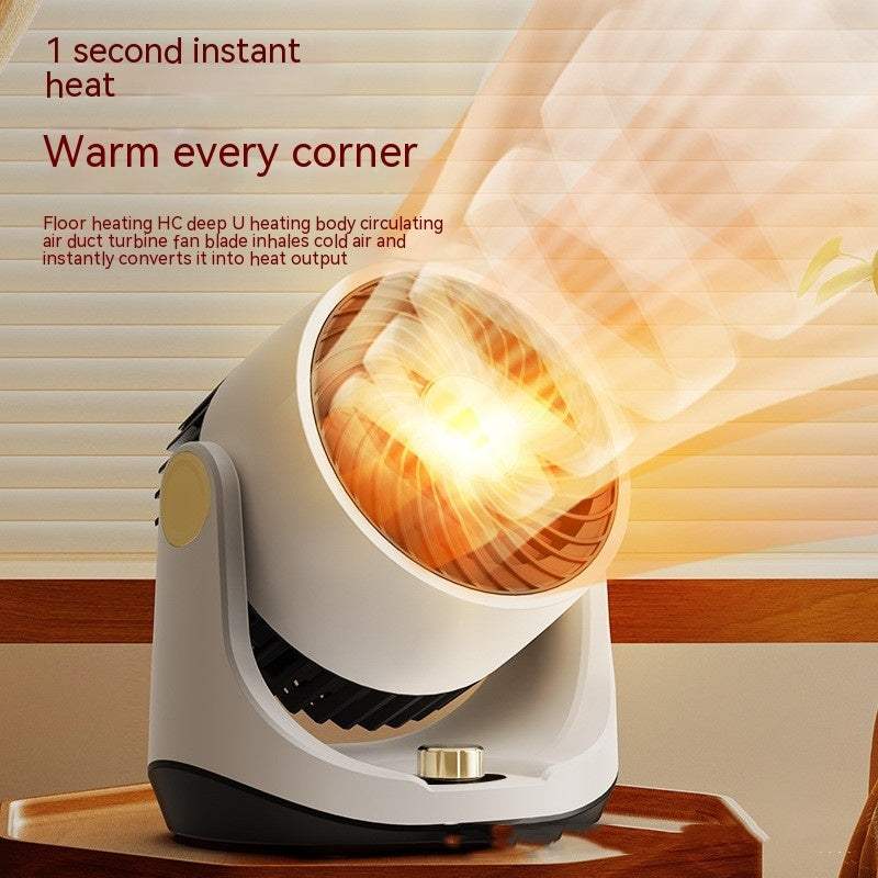 Warm Air Blower for Office and Home --- The Safe Compact Winter Gadget