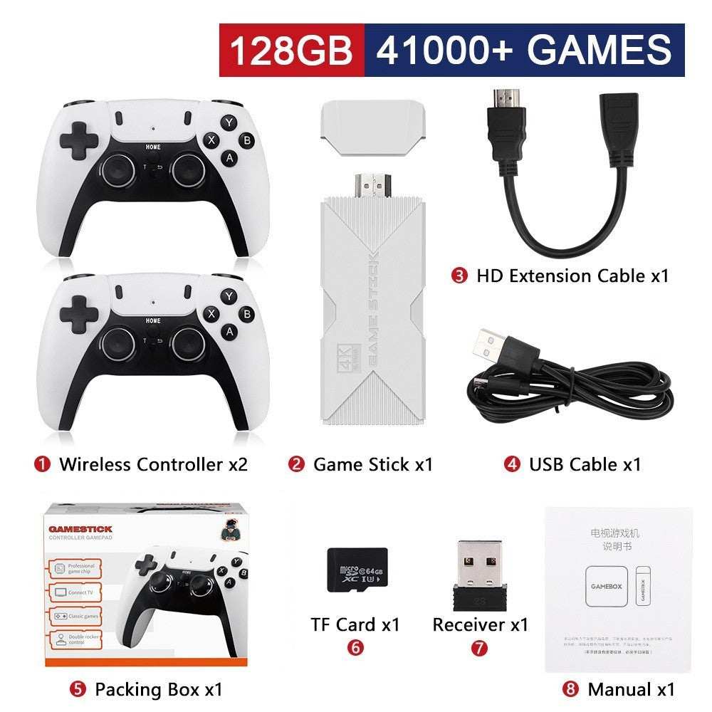 PLUS Retro Game Machine – Classic Gaming Console with Built-in Games..