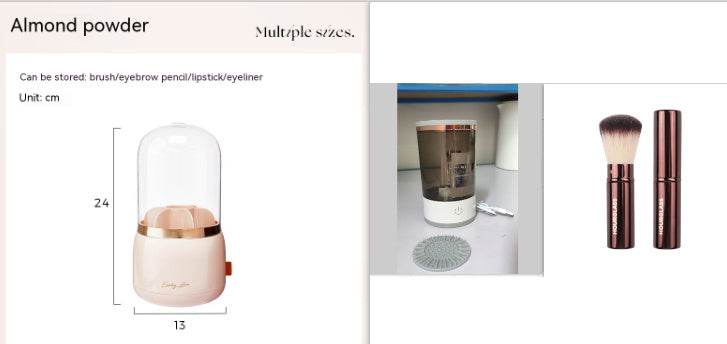 Women Eye Shadow Brush Cleaner - is a Portable Electric Makeup Tool...
