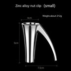 Zinc Alloy Pecan Nut Cracker - Durable & Safe Kitchen Nutcracker Tool.
