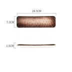 Nordic Ceramic Plate - Momei Home Creative Stone Pattern Plates.......