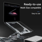 Adjustable Laptop Stand –Ergonomic & Portable for Desk and Home Office