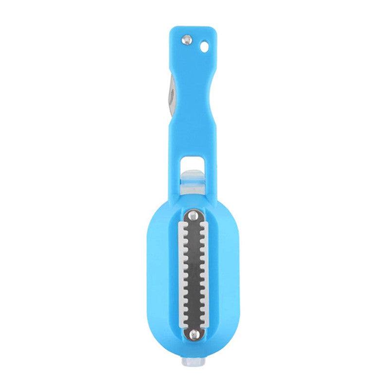 Fish Skin Brush - Easy & Safe Quick Disassembly Fish Scaler & Peeler .