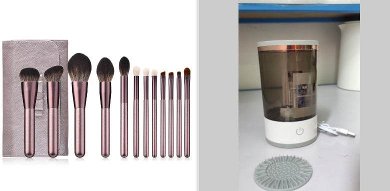 Women Eye Shadow Brush Cleaner - is a Portable Electric Makeup Tool...