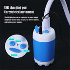 Outdoor Camping Shower -- Portable Electric, Waterproof with 5000mAh .