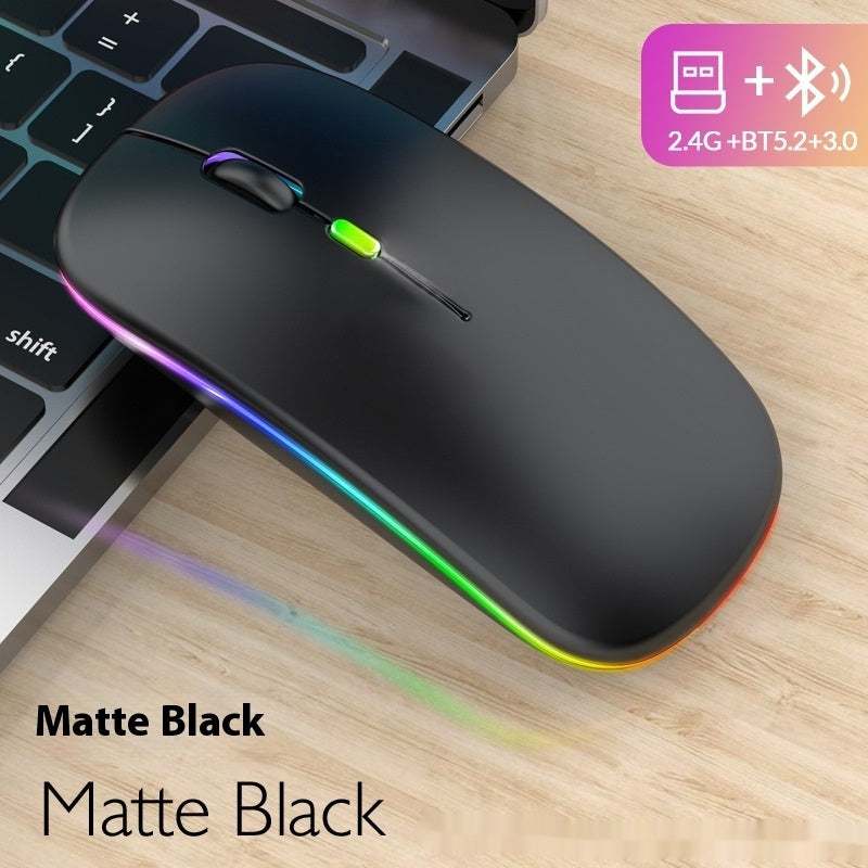Wireless Mouse Rechargeable Mute –Silent Click & strong USB-C Charging
