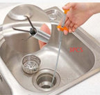 Sewer Dredge Spring Pipe - To Safely Clear Kitchen Sink Clogs Easily .
