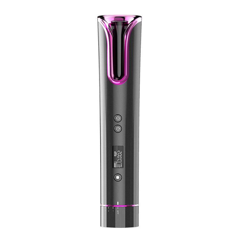 Automatic Hair Curler – Cordless, Ceramic Wand for Effortless Curls...