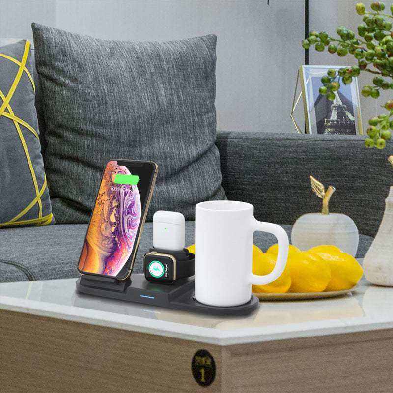 Wireless Charger Qi-Certified Charging Pad for iPhone Samsung and More