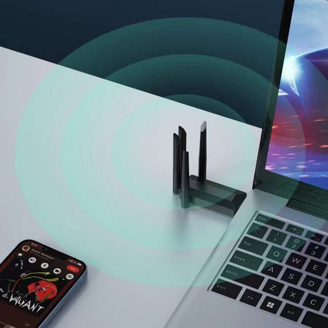 Computer Signal Receiver – Stable Wireless Connectivity, PCs & Laptops