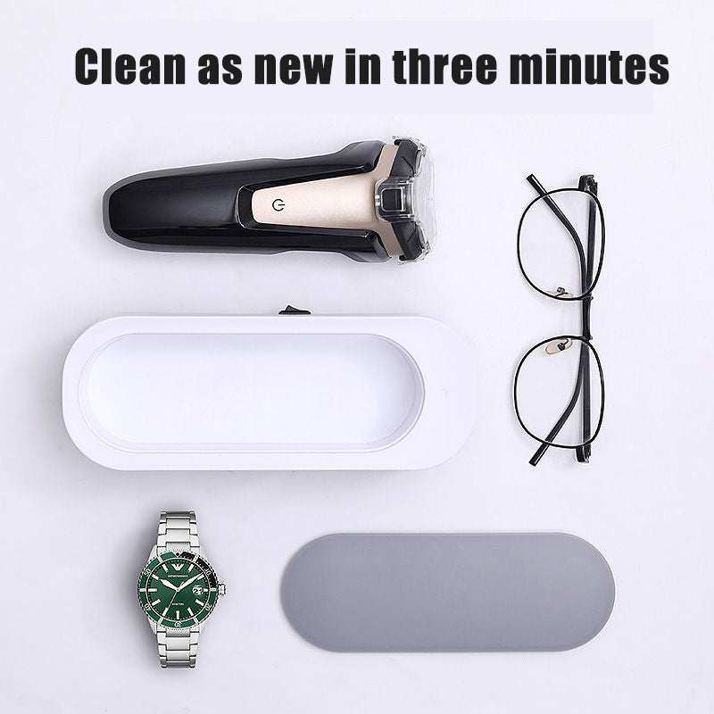 Ultrasonic Cleaning Machine - Deep Clean Jewelry and Glasses cleaning.